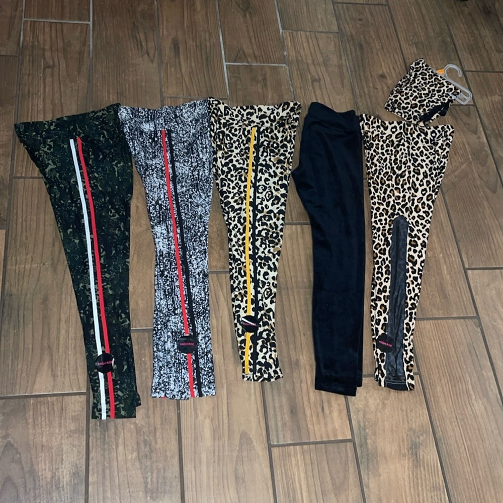 Leggings Size M 5 Colors/designs Available READ DESCRIPTION